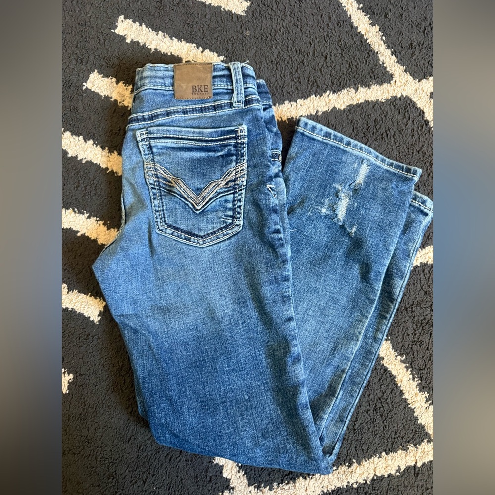 BKE BOYS Classic Blue Straight Leg Jeans